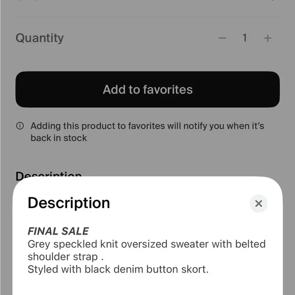 Pixie Market Shoulder Strap Top - Picture 7 of 7